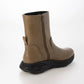 【新品預訂】日本 Lauf Oletta 4cm 輕質厚底側高短靴 (L156 Khaki)(卡其色)