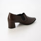 【新品預訂】日本製 Lauf Oletta [All Weather] 全天候 5cm跟 防水尖頭包覆感高跟鞋（LRP152 dbrown) (深啡色)