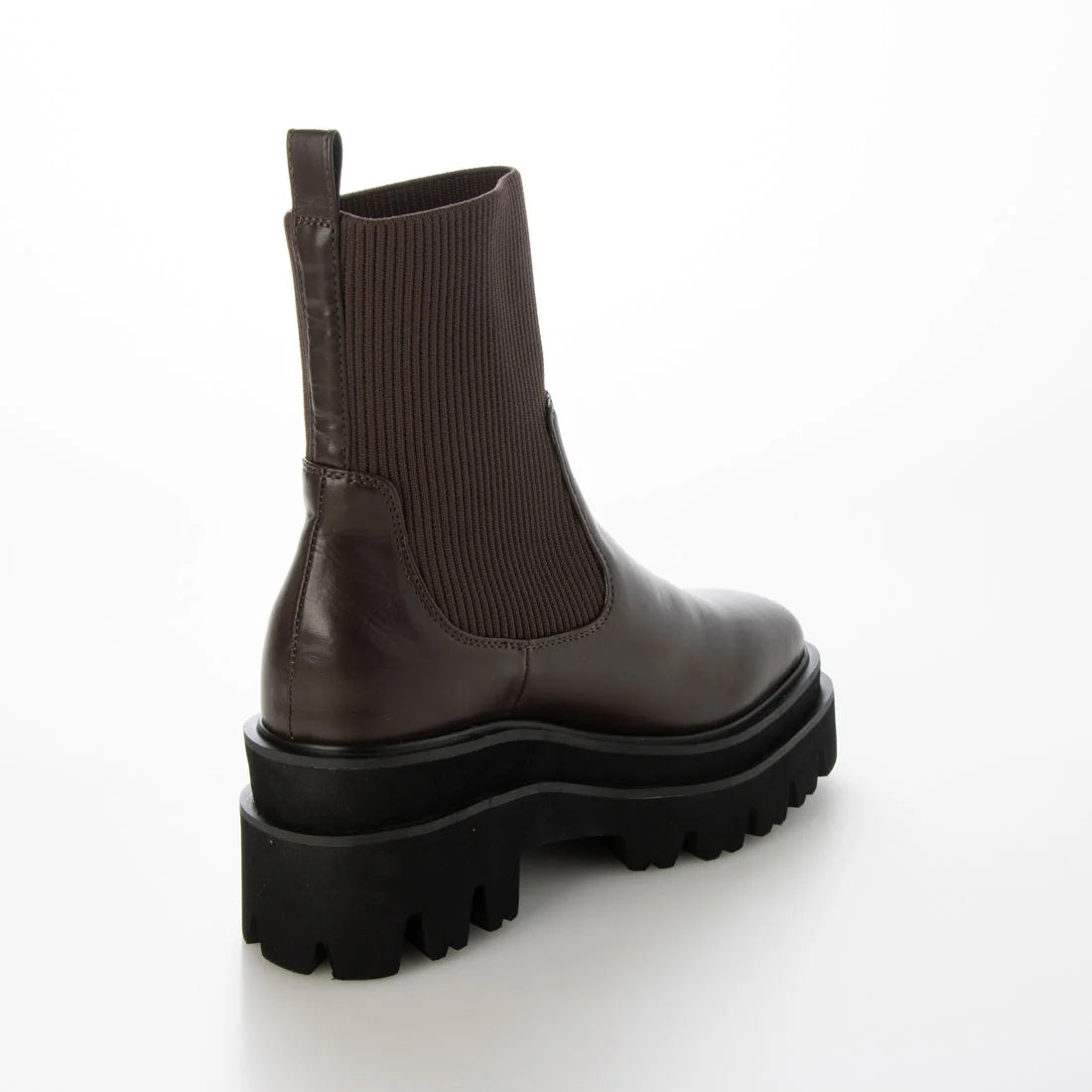 【新品預訂】Launa Lea 7.5cm踭針織襪厚底靴子（S159）(深棕色／D Brown)