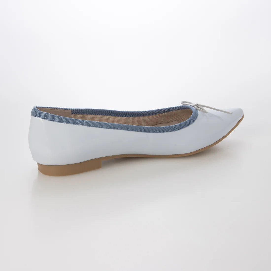 【新品預訂】日本製 Launa lea Rainyday 防水尖頭芭蕾鞋 (RB4404A) (淺藍色 E / L Blue E )