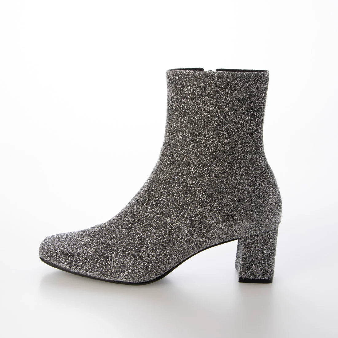 日本製 Launa Lea 6cm閃閃方頭短靴 (582)(銀色Z／Silver Z)