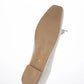 【新品預訂】日本製 Launa lea 繩蝴蝶結方頭絨毛芭蕾舞鞋（B7102A）(淺灰色 S / L Grey S)