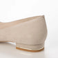 日本製 Launa lea 側切平跟高跟鞋 (492) ( 淺杏色／L Beige S )