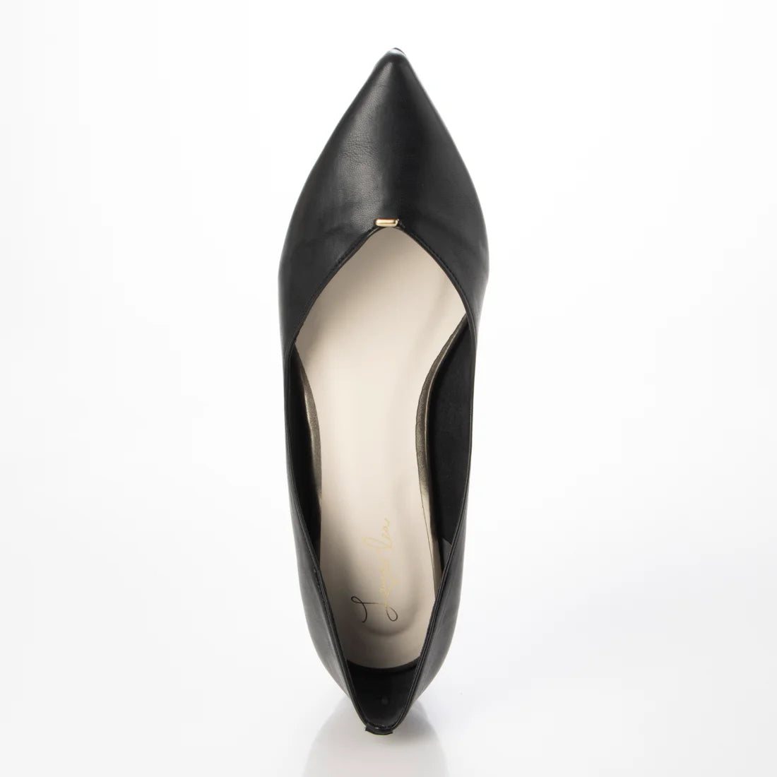日本製 Launa lea 側切平跟高跟鞋 (492) ( 黑色／Black )