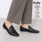 【新品預訂】日本製 Lauf Oletta  [All Weather] 全天候 柔軟褶皺平底鞋（LRP143 BLACK）