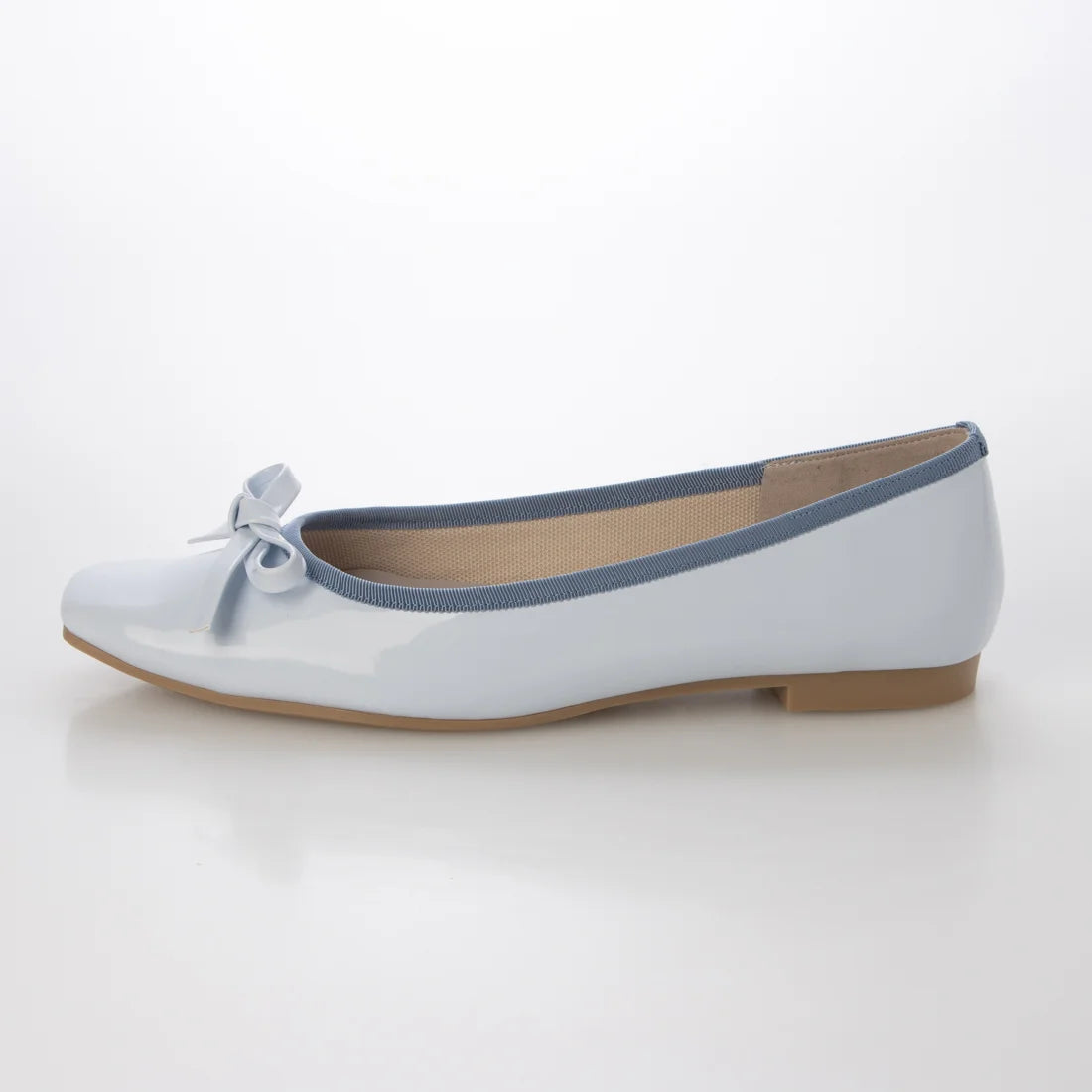 【新品預訂】日本製 Launa lea Rainyday 防水方頭芭蕾鞋 (RB7403A)(淺藍色 E / L Blue E )