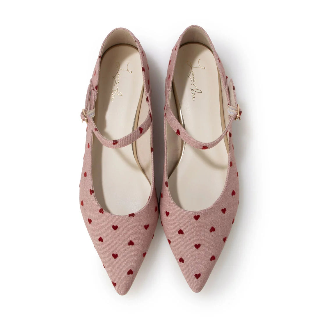 【新品預訂】日本製 Launa Lea 尖頭繫帶可踩跟平底鞋 (482C) (Red Z/C)