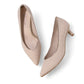 【新品預訂】日本製 Launa Lea Rich 5cm Gold Line高跟鞋 (80009F) (粉杏色Z / Pink Beige Z)