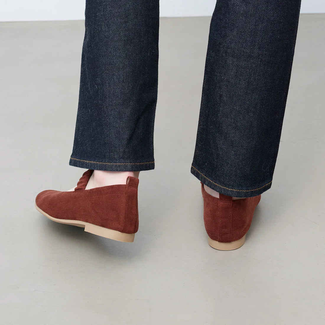 【新品預訂】Launa lea Mary Jane軟質芭蕾鞋 (B3005A) （棕色S / Brown S)