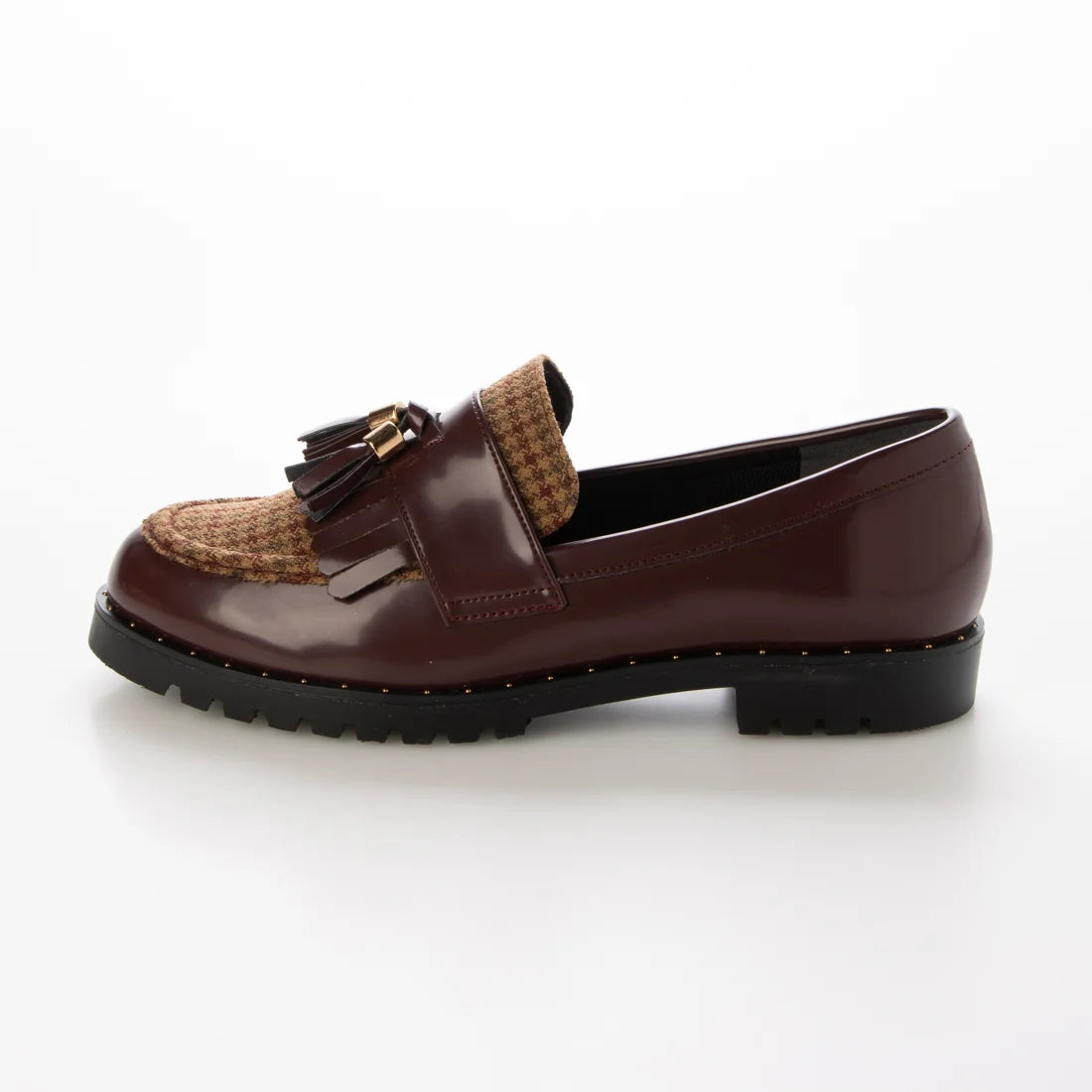 【新品預訂】日本製 Launa lea 流蘇樂福鞋(SP035)(Bordeaux/C / 酒紅色/C)