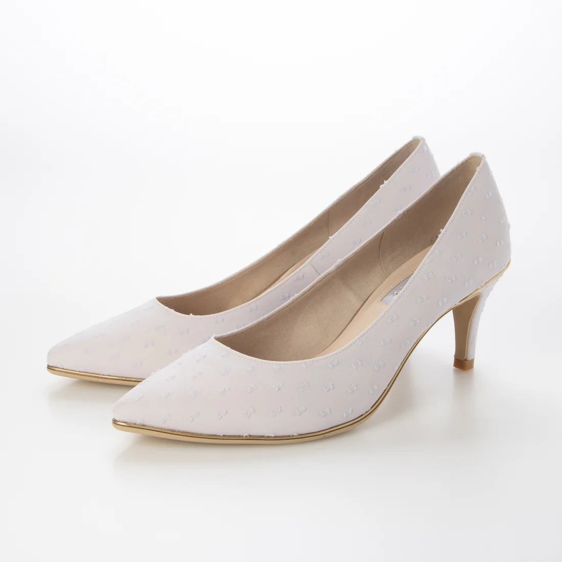【新品預訂】日本製 Launa Lea Rich 7cm Gold Line高跟鞋 (80001F) (薰衣草色 Z / Lavender Z)
