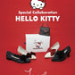 【限定品預訂】售完即止【HELLO KITTY × Launa lea 特別聯名】日本製蝴蝶結平底鞋 (460K)(紅色/Red Z/C)