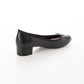 日本製 Launa lea 3.5cm踭蝴蝶結圓頭啞面芭蕾晴雨鞋 ( RB5001A ) (黑色/Black)