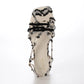 【新品預訂】日本製 Launa Lea 3.5cm踭 迷你蝴蝶結綁帶涼鞋 (628)(象牙色 Z/C/ Ivory Z/C)