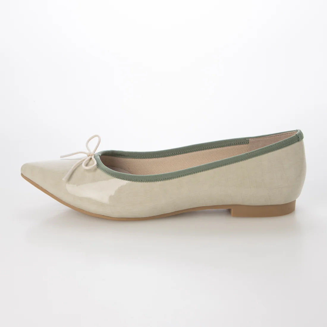 【新品預訂】日本製 Launa lea Rainyday 防水尖頭芭蕾鞋 (RB4404A) (薄荷綠 E / Mint E )