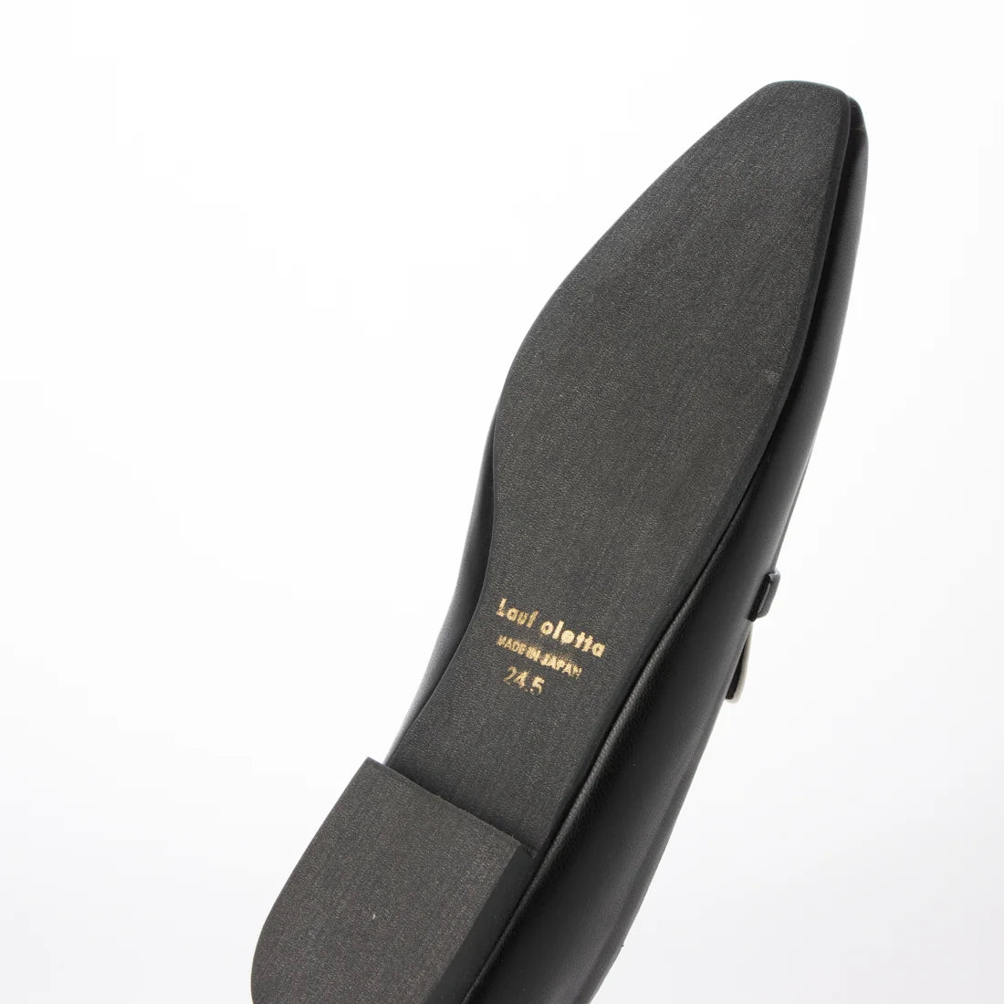 【新品預訂】日本製 Lauf Oletta [All Weather] 全天候 修身方形樂福鞋(LRP133 BLACK/C) (黑白色)