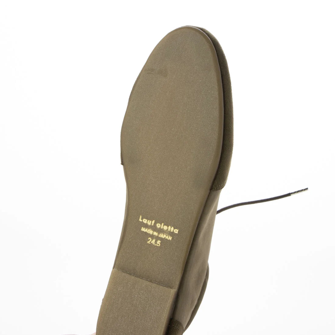 【新品預訂】日本製 Lauf Oletta    彈性鞋帶輕盈運動鞋(LH105A KHAKI-S) (卡其色)