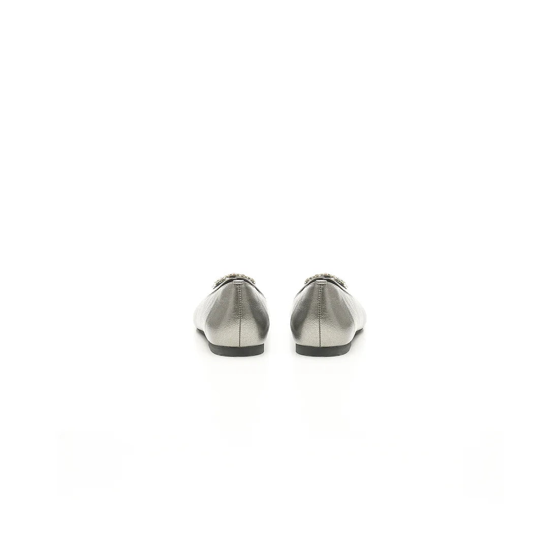 【新品預訂】日本製Emma Francis 金屬寶石平底鞋（鋼鐵色）( 07g-M 174)STEEL