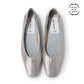 【新品預訂】日本製 Lauf Oletta 簡約金色配件踩踭平底鞋 (LH103 Silver-S) (銀色)