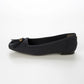 【新品預訂】日本製 Lauf Oletta 鑲邊流蘇設計的氣質平底鞋(LH120 Navy-S) (深藍色)
