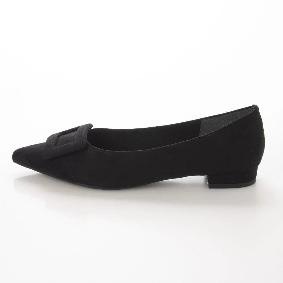 日本製 Launa lea 扣尖頭高跟鞋 (459A) (黑色 S / Black S )