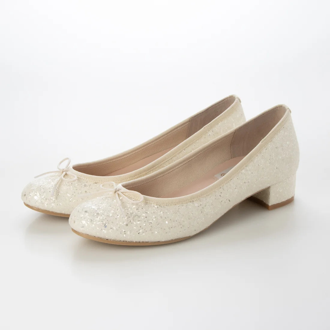 【新品預訂】日本製 Launa lea 3.5cm 踭圓頭跟芭蕾高跟鞋 ( B5601A ) (白色/White)
