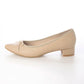 日本製 Launa lea 3.5cm踭蝴蝶結尖頭啞面芭蕾晴雨鞋 ( RB9001A ) (淺杏色/L Beige)