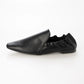 【新品預訂】日本製 Lauf Oletta  [All Weather] 全天候 柔軟褶皺平底鞋（LRP143 BLACK）