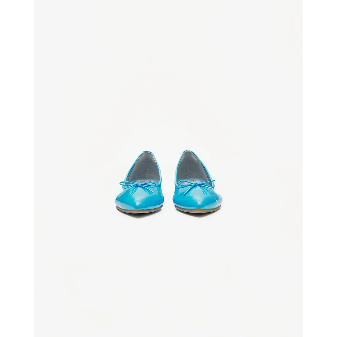 日本製 [晴雨兼容] Emma Francis 尖頭平底芭蕾舞晴雨鞋 (亮藍色漆皮) 01a-E 202 V/BLU