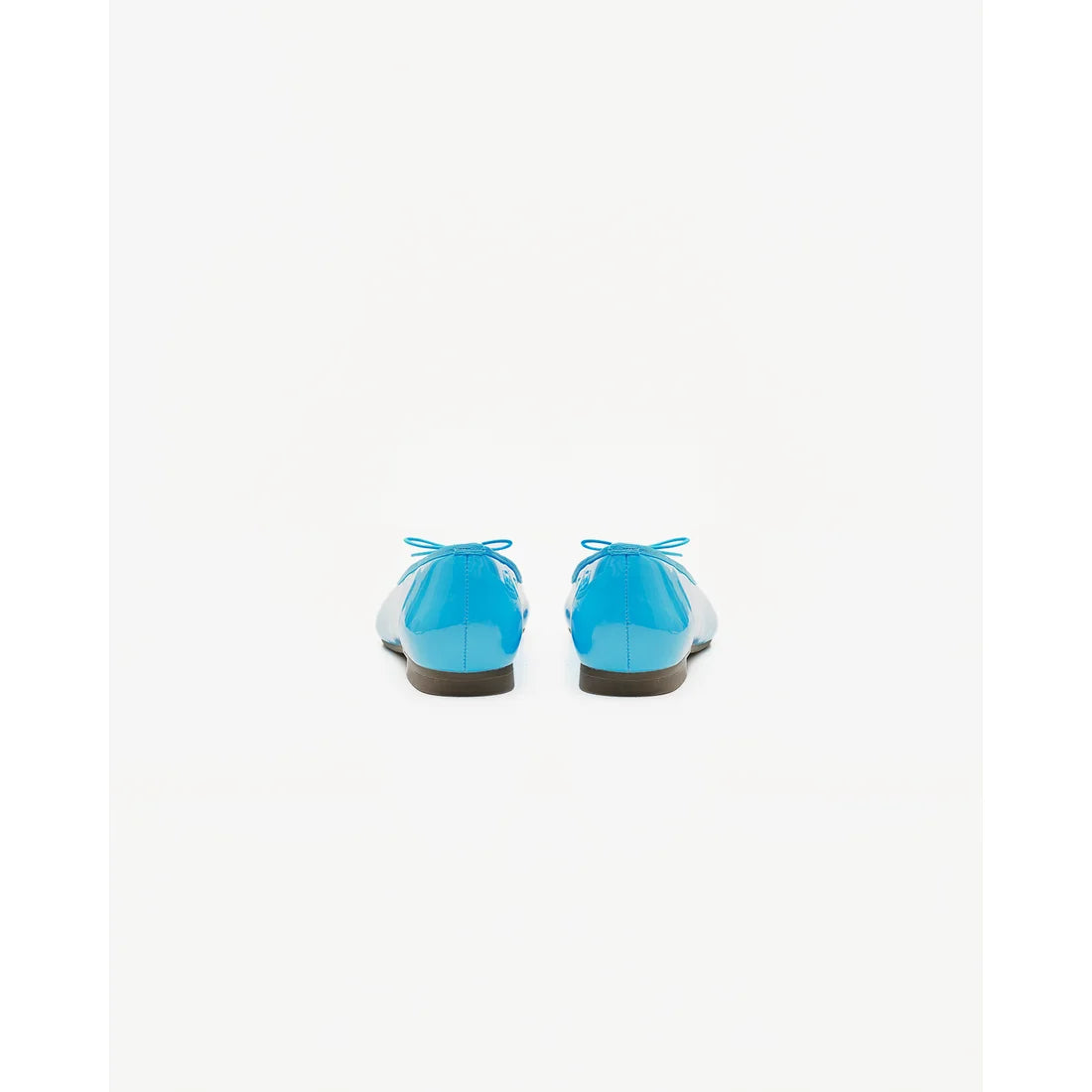 日本製 [晴雨兼容] Emma Francis 尖頭平底芭蕾舞晴雨鞋 (亮藍色漆皮) 01a-E 202 V/BLU