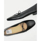 日本製 Emma Francis 金屬絲帶 2cm 高跟鞋 (黑色磨砂) 05e-M 101 BLK