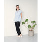 日本製 Emma Francis 金屬搭扣尖頭平底鞋 (白色光面) 07b-P 158 WHT