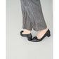 日本製 Emma Francis 胸花 3cm 高跟鞋 (黑色光面) 3002c-P 101 BLK