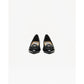 日本製 Emma Francis 胸花 3cm 高跟鞋 (黑色光面) 3002c-P 101 BLK