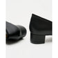 日本製 Emma Francis 胸花 3cm 高跟鞋 (黑色光面) 3002c-P 101 BLK
