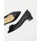 日本製 Emma Francis 胸花 3cm 高跟鞋 (黑色光面) 3002c-P 101 BLK