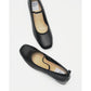 日本製 Emma Francis 鬆緊帶 4cm 高跟鞋 (黑色光面) 4002b-P 101 BLK