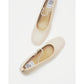日本製 Emma Francis 鬆緊帶 4cm 高跟鞋 (象牙色光面) 4002b-P 177 IVR