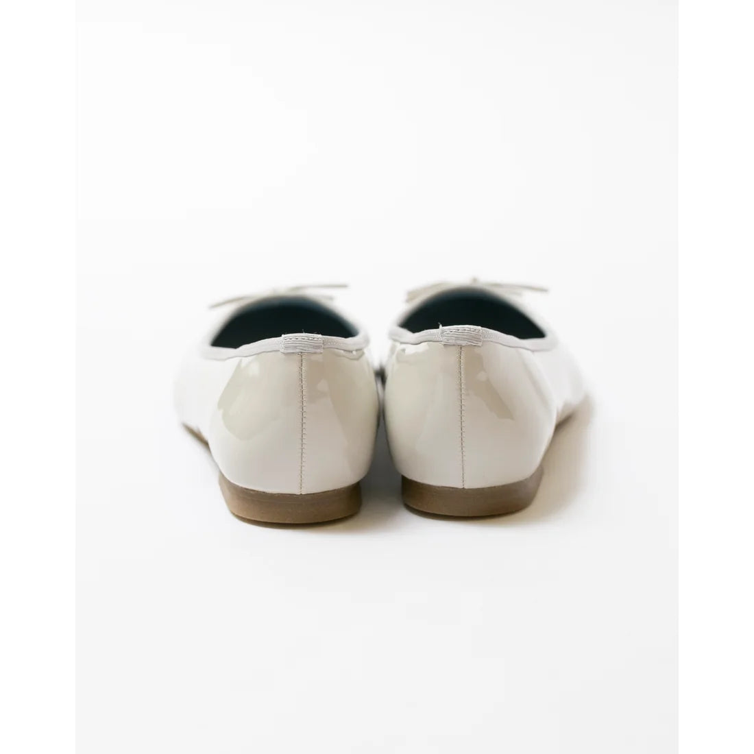 日本製 Emma Francis 圓頭平底芭蕾舞晴雨鞋 (02a-E 153) (Grey Enamel)（グレー エナメル）