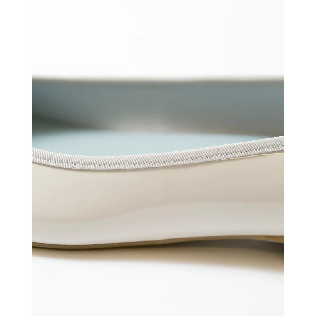 日本製 Emma Francis 圓頭平底芭蕾舞晴雨鞋 (02a-E 153) (Grey Enamel)（グレー エナメル）