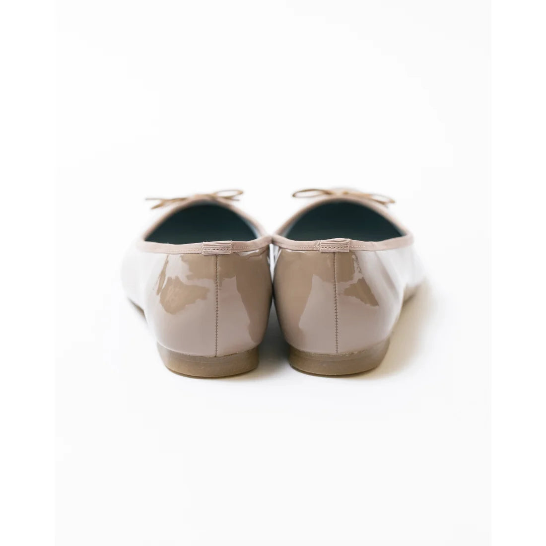 日本製 Emma Francis 圓頭平底芭蕾舞晴雨鞋 (02a-E 154)(L/Charcoal Grey Enamel)（チャコールグレー エナメル）