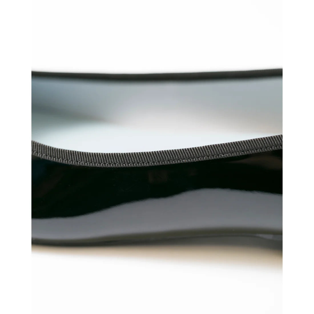 日本製 Emma Francis 圓頭平底芭蕾舞晴雨鞋 (02a-E 101) (Black Enamel)（ブラック エナメル）