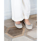 日本製【珍珠色調防水】Emma Francis圓頭平底芭蕾舞鞋(02b-L S153)(Grey leather suede)（グレー レザースエード）