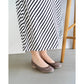 日本製【珍珠色調防水】Emma Francis圓頭平底芭蕾舞鞋(02b-L S155)(Charcoal grey leather suede)（チャコールグレー レザースエード）