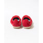 日本製【珍珠色調防水】Emma Francis圓頭平底芭蕾舞鞋(02b-L S135)(Red leather suede)（レッド レザースエード）