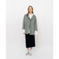 日本製【珍珠色調防水】Emma Francis圓頭平底芭蕾舞鞋(02b-L M162)(Silver leather suede)（シルバー レザースエード）