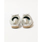 日本製【珍珠色調防水】Emma Francis圓頭平底芭蕾舞鞋(02b-L M162)(Silver leather suede)（シルバー レザースエード）