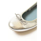日本製【珍珠色調防水】Emma Francis圓頭平底芭蕾舞鞋(02b-L M162)(Silver leather suede)（シルバー レザースエード）