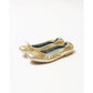 日本製【珍珠色調防水】Emma Francis圓頭平底芭蕾舞鞋(02b-L M164)(Gold leather suede)（ゴールド レザースエード）