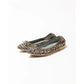 日本製【珍珠色調防水】Emma Francis尖頭平底芭蕾舞鞋(01b-L S334)(Leopard print leather suede)（レオパード柄 レザースエード）